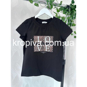 Жіноча футболка М124 норма оптом 280325-034