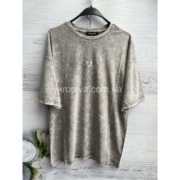 Женская футболка норма Турция микс оптом 200425-678