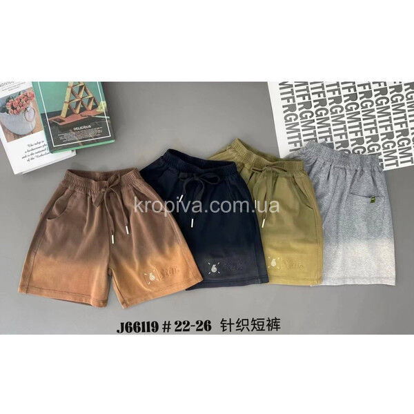 Детские шорты хлопок oптом 250425-722