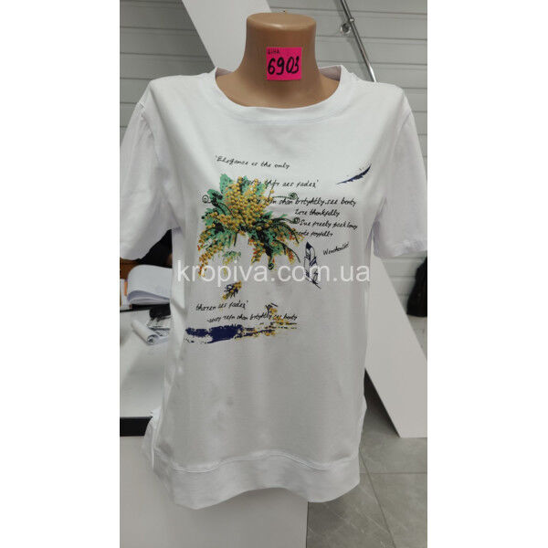 Женская футболка 6903 норма оптом 040525-007