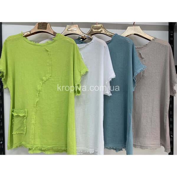 Женская футболка 7486 батал оптом 040525-0177