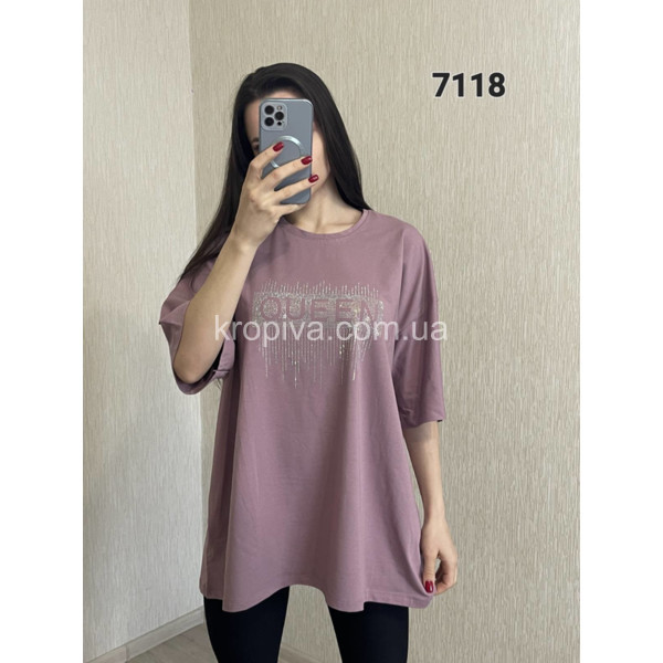 Женская футболка 7118 оптом 060525-12