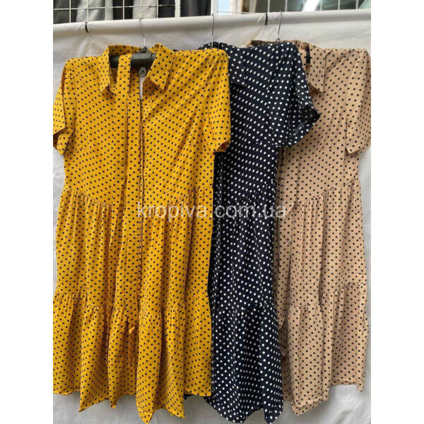 Женское платье батал микс оптом 110525-706