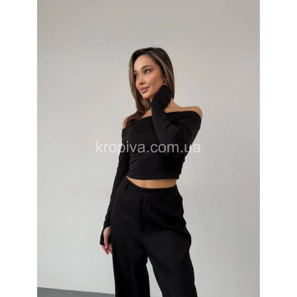 Женский топ с длинным рукавом 1431 оптом 180525-227