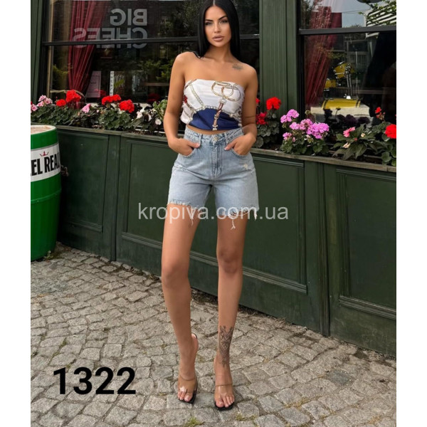 Джинсовые женские шорты оптом 280525-132