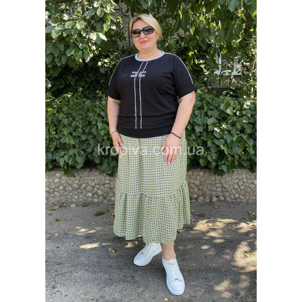 Женская юбка батал оптом 120625-791