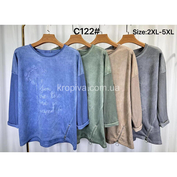 Женская кофта 122 батал оптом 230625-0103