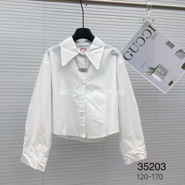 Детская рубашка 25203 школа оптом 080725-03