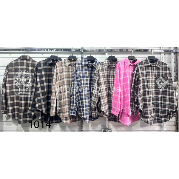 Женская рубашка 1014 норма оптом 130725-0141