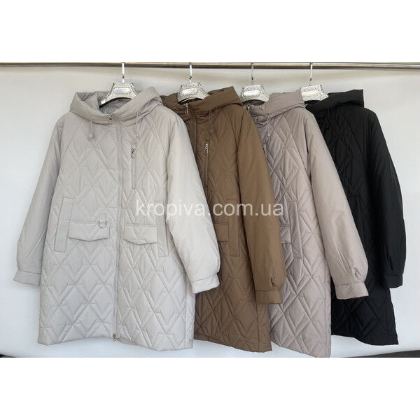 Женская куртка весна 082 полубатал оптом 310725-058