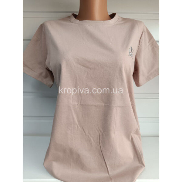 Жіноча футболка норма Туреччина мікс оптом  (290725-695)