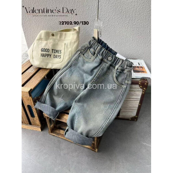 Детские джинсы 90-130 оптом 100825-668