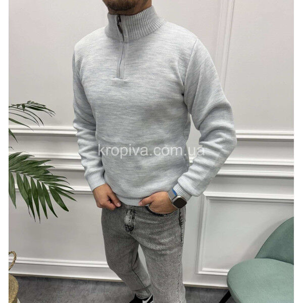 Мужской свитер шерсть норма Турция оптом 150825-788