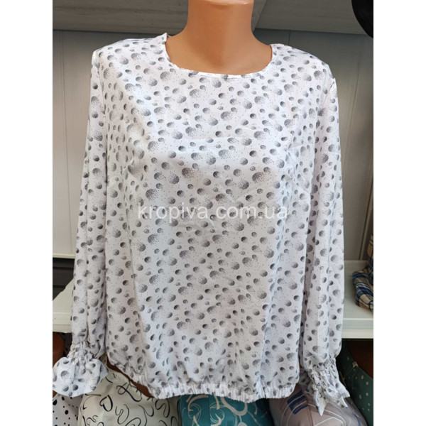 Жіноча блузка 585 напівбатал оптом 240825-759