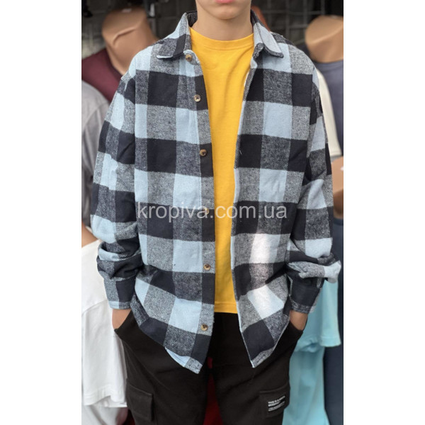 Дитяча сорочка 13-16 років Туреччина осінь оптом 260825-623