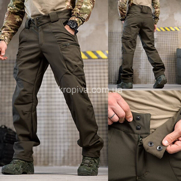 Мужские брюки Корд Soft Shell норма оптом 130925-0244