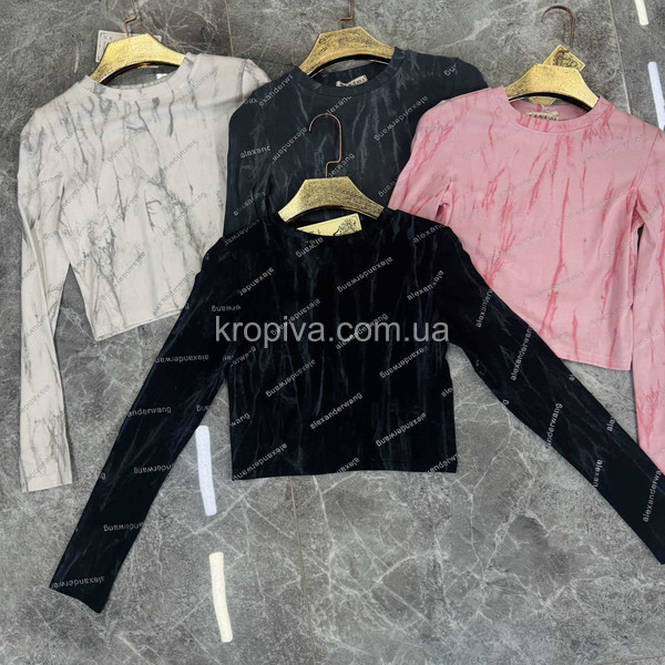 Женский лонгслив норма хлопок оптом 210925-686