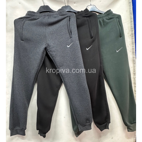 Детские спортивные штаны юниор флис оптом 240925-707