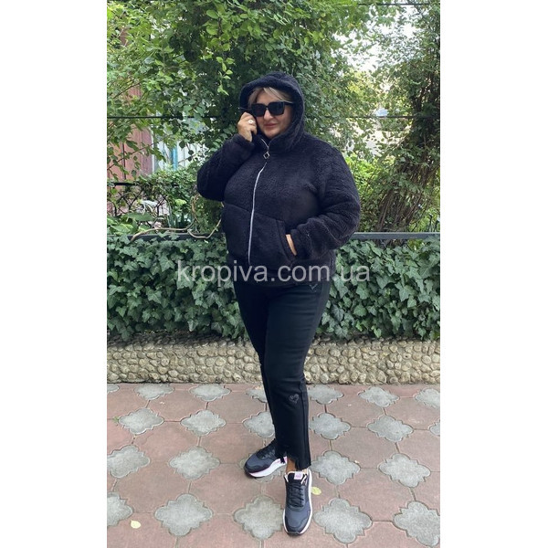 Женская куртка капюшон Тедди оптом 250925-788