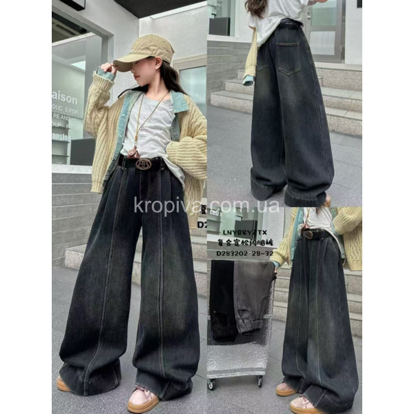 Дитячі джинси 283202 фліс оптом 280925-97