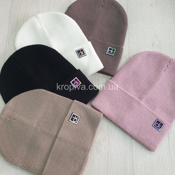 Женская шапка молодежная микс оптом 300925-689
