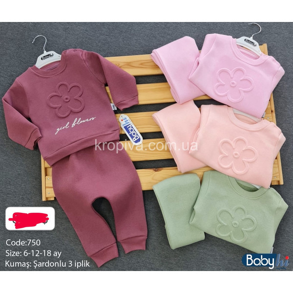 Дитячий костюм 6-18 міс Туреччина оптом 031025-611