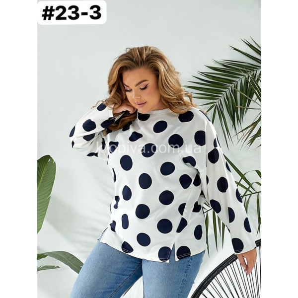 Женский батник 23 oversize оптом 061025-691