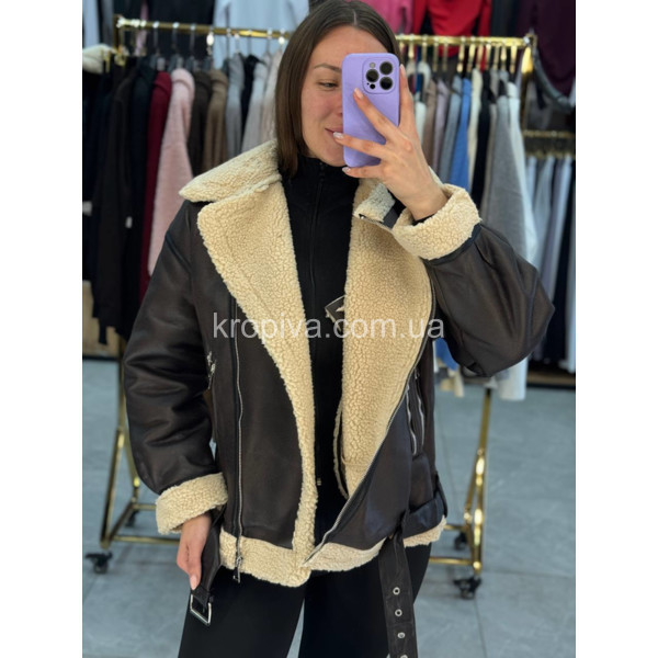 Жіноча дублянка 264 оптом 211025-86