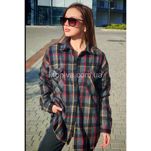 Жіночий сорочка оверсайз 241025-154