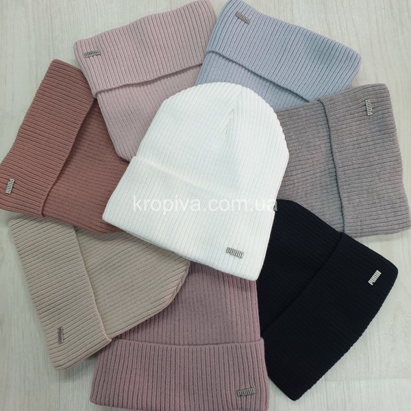 Женская шапка молодежная микс оптом 221025-747