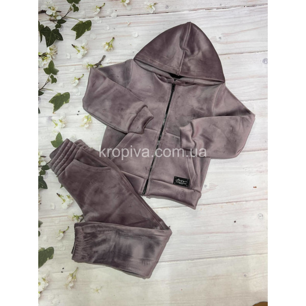 Дитячий костюм 1053 королівський велюр оптом 261025-612