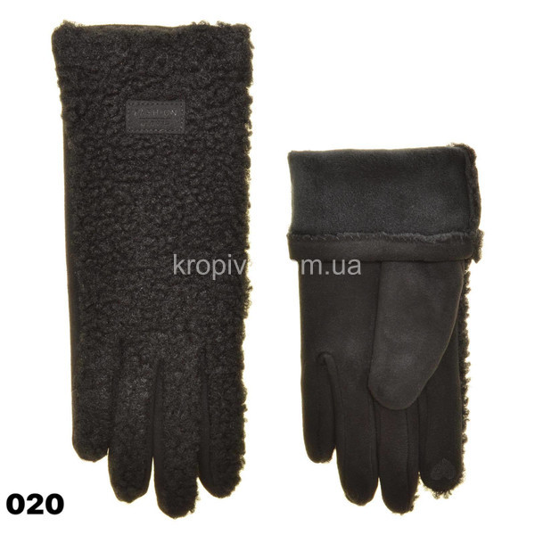 Перчатки женские 020 ПЖМ микс оптом 261025-650