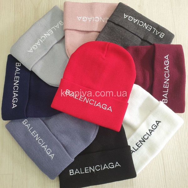 Чоловіча шапка подвійна мікс оптом 061125-705