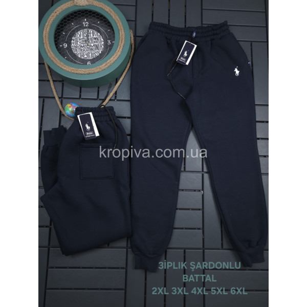Чоловічі спортивні штани батал Туреччина оптом 171125-606