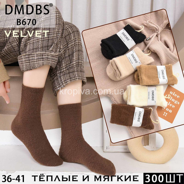 Жіночі шкарпетки вовна лами оптом 031225-610