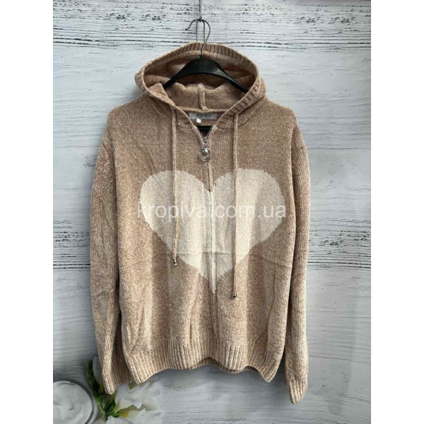 Жіночий светр на змійці Туреччина мікс оптом 091225-670