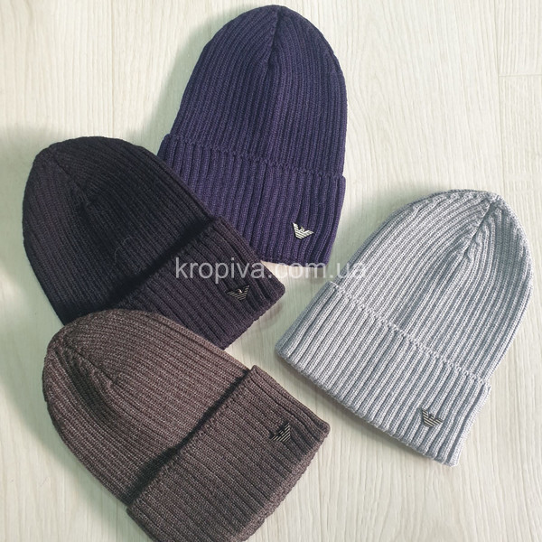 Мужская шапка одинарная микс оптом 161225-791
