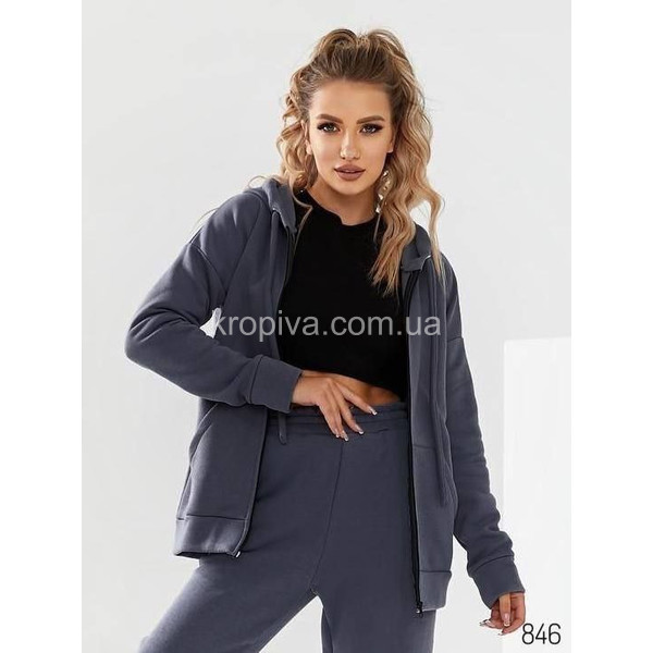 Жіноче худи на змійці 846.1 норма оптом 171225-671