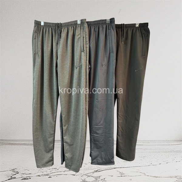 Мужские спортивные штаны двухнитка батал оптом 211225-720