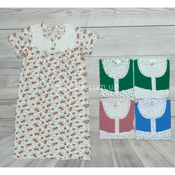 Жіноча ночнушка 315 FAZO-R норма мікс оптом 181225-091