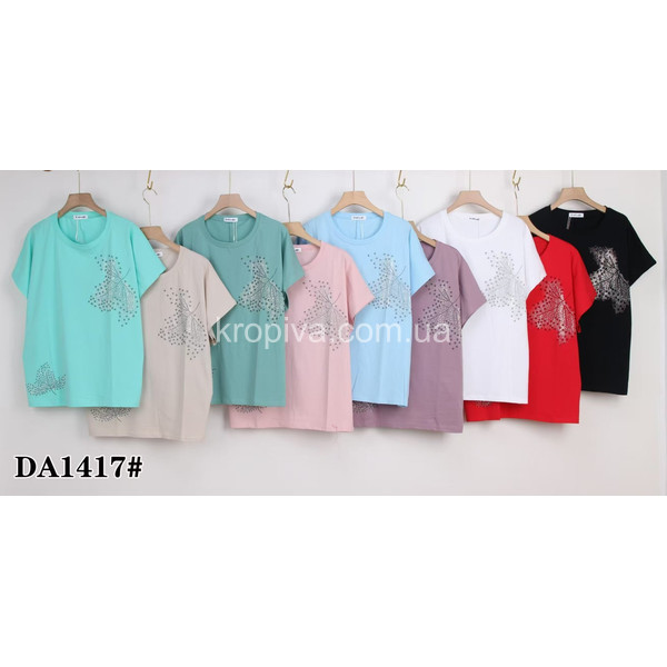 Жіноча футболка мікс оптом 040125-0123