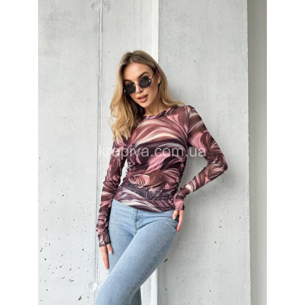 Жіночий стильний лонгслів 1469 оптом 090126-140