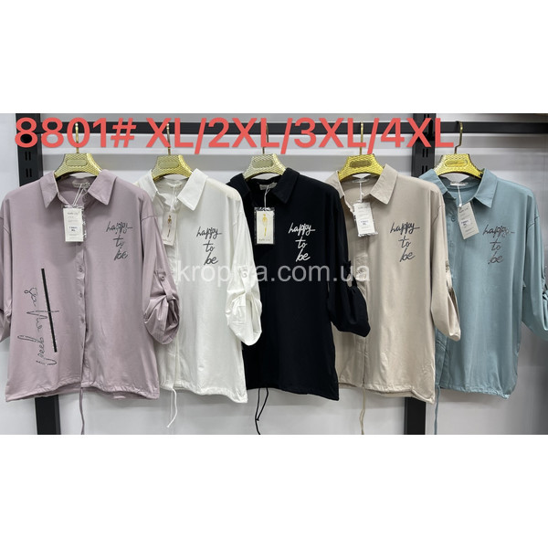 Жіноча блуза батал оптом 110126-016