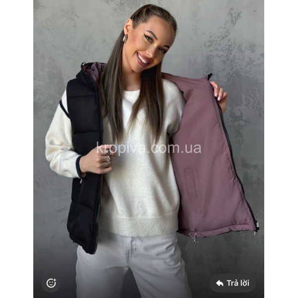 Жіноча жилетка норма двостороння оптом 120126-663