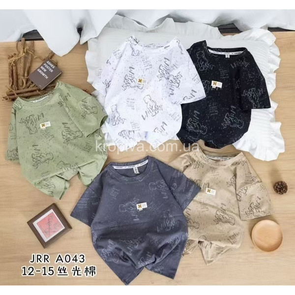 Детская футболка 7-12 лет оптом 270126-747