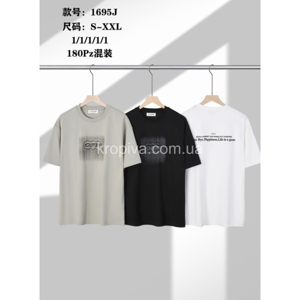 Мужская футболка норма оптом 100226-634