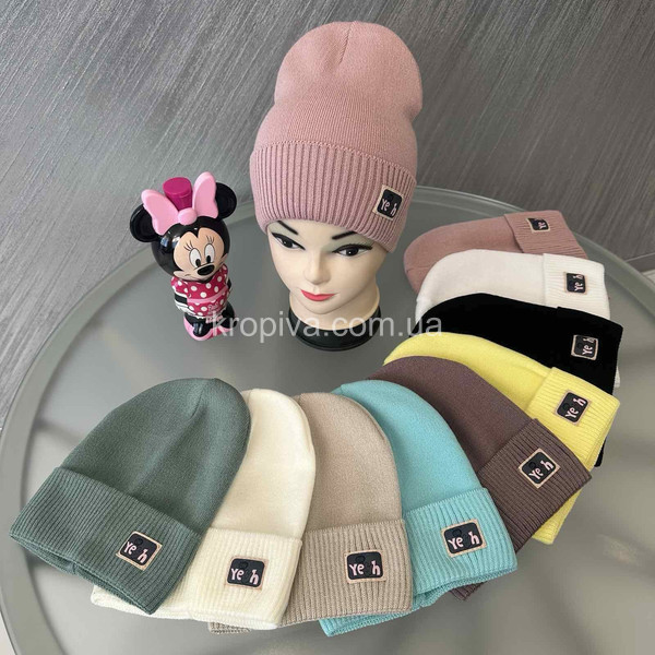 Дитяча шапка одинарна оптом 110226-209