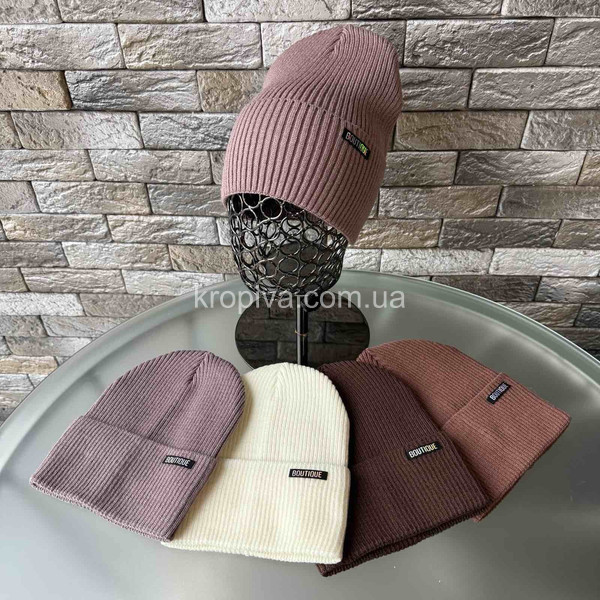 Молодіжна одинарна шапка оптом 130226-46