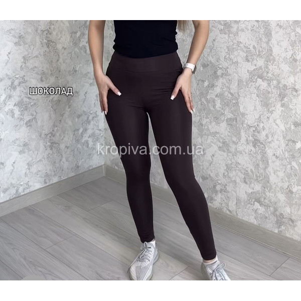 Жіночі лосини 500 шоколад оптом 060326-08
