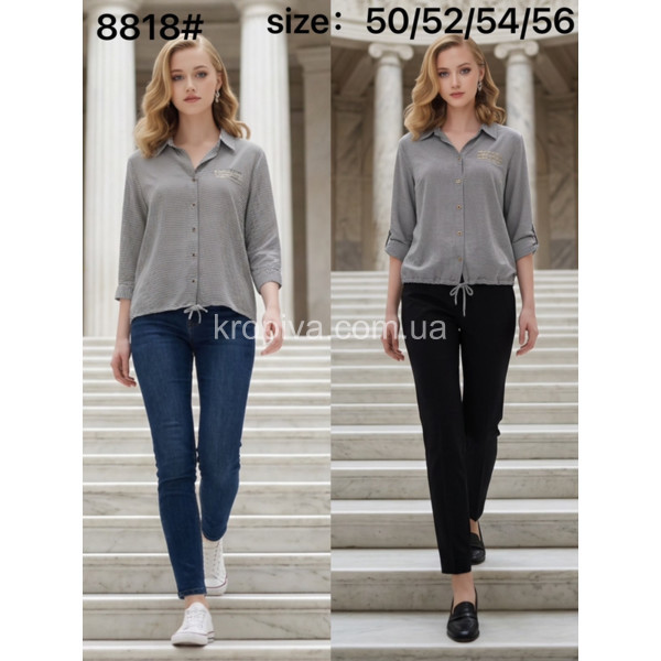 Женская блуза батал оптом 110326-012